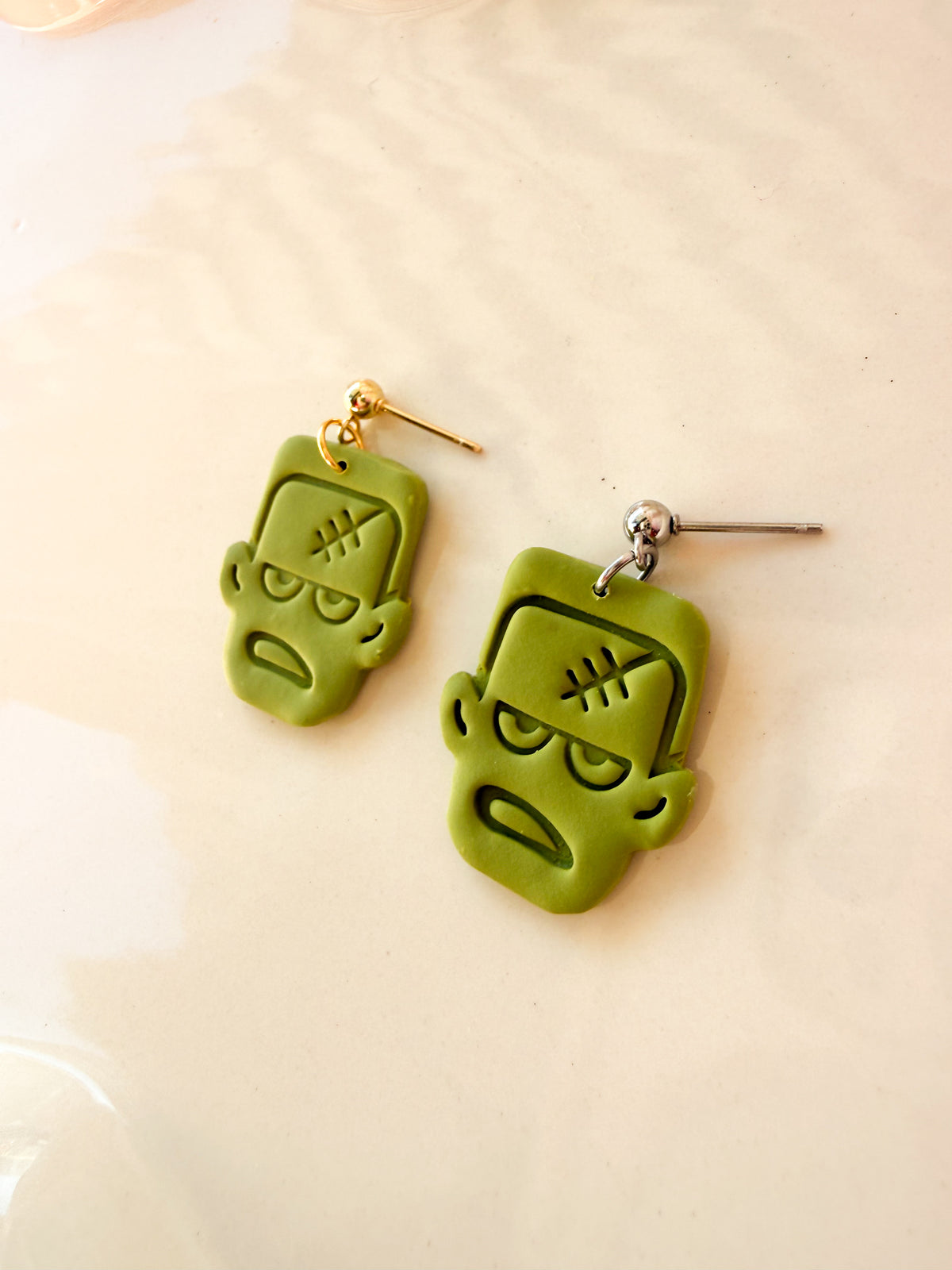 Polymer Clay Creature Earrings