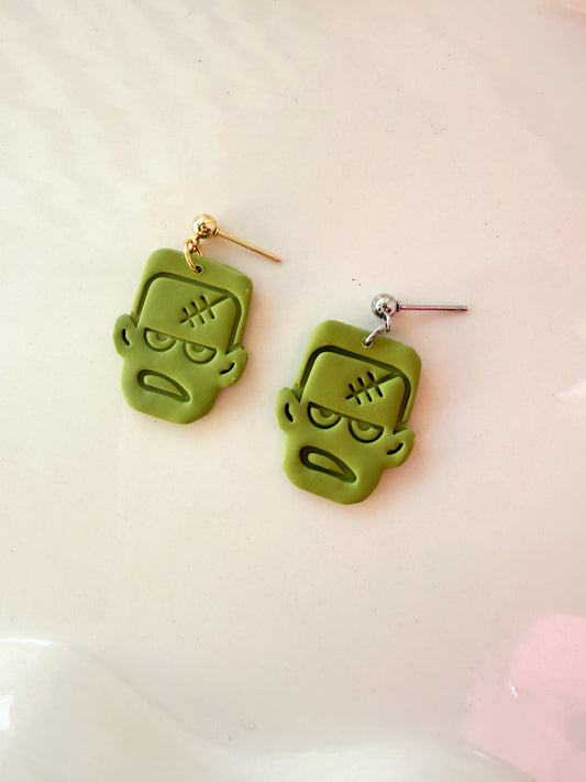 Polymer Clay Creature Earrings