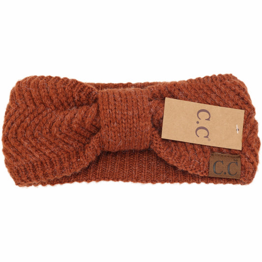Chevron Knit Knot Women's Fashion Headband
