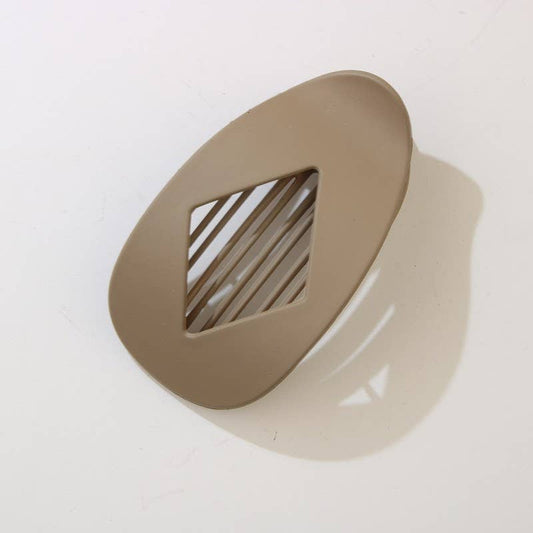 Jumbo Lay Flat Oval Hair Claw Clips Secure Styling | 40H991