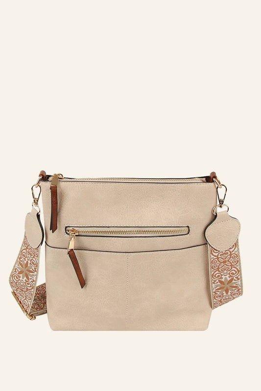 Classic Front Pocket Crossbody Sling Bag