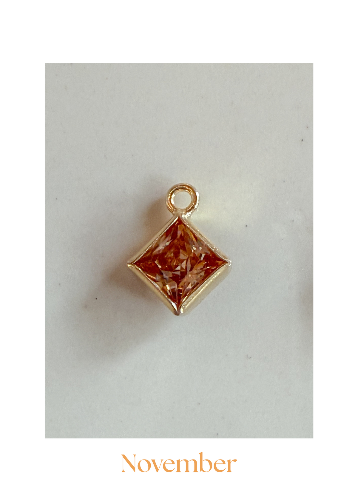 14k Gold Filled Birth Month Necklace