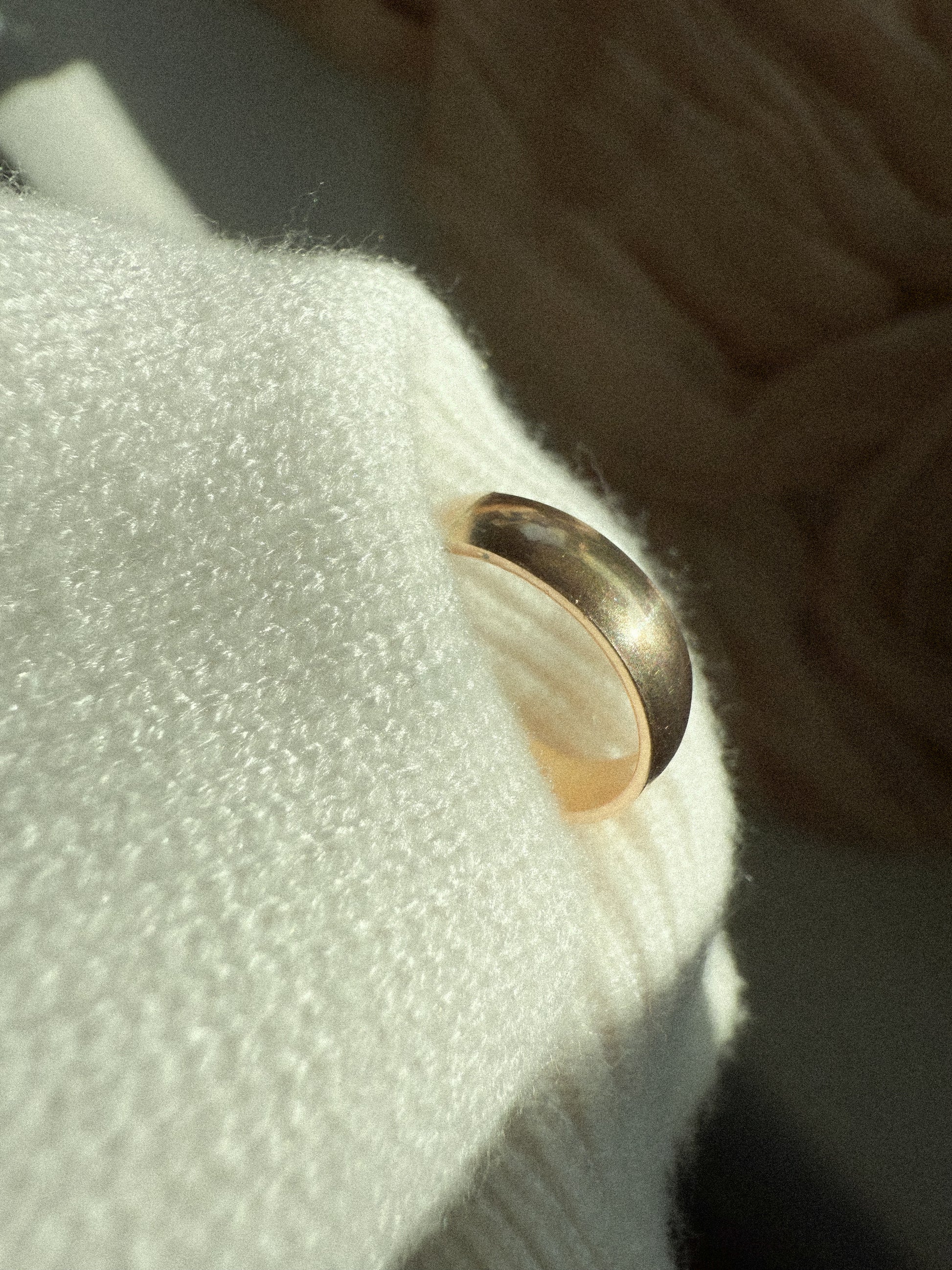 14kt Gold Filled Smooth Thick Band Ring