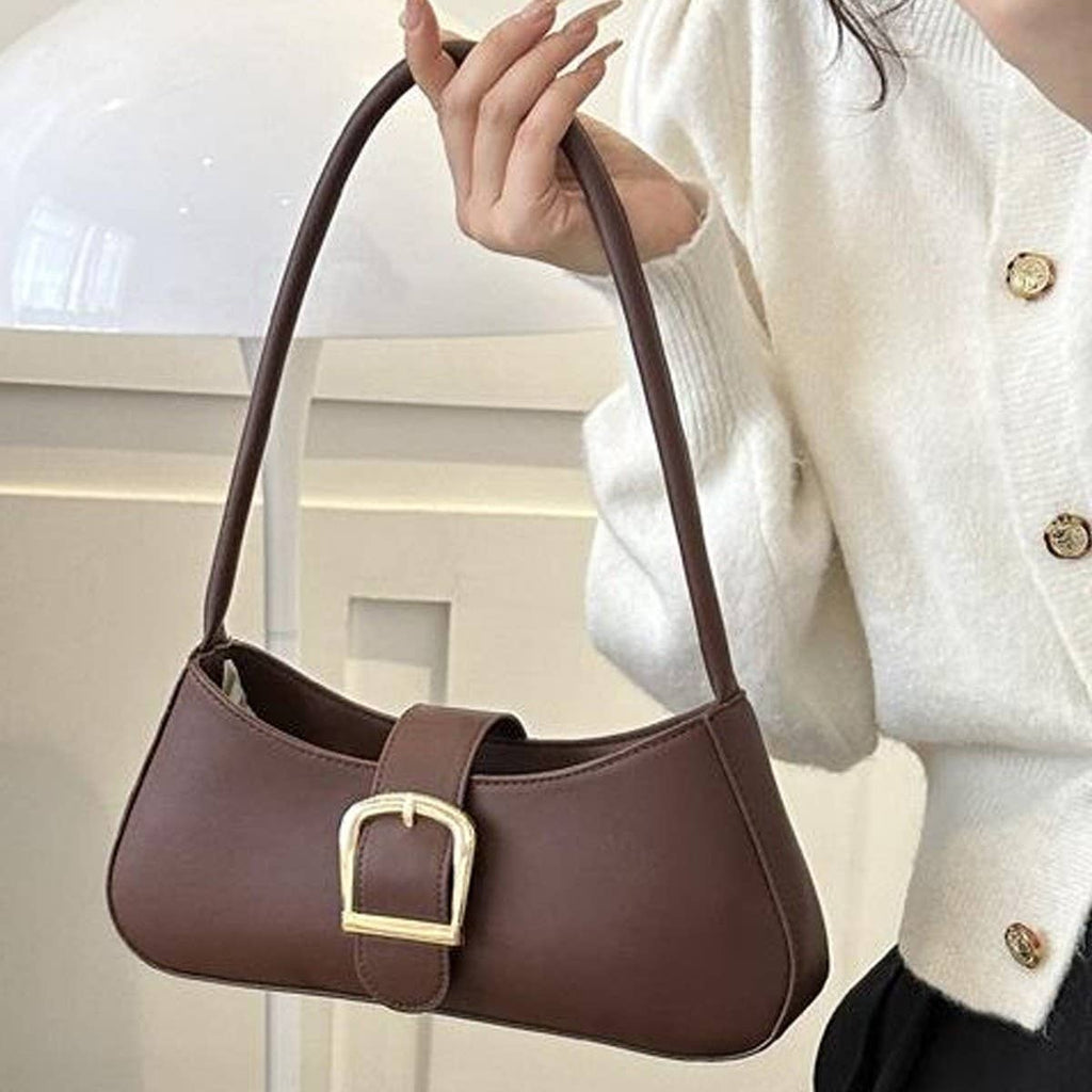 Shoulder Handbag Clutch Purse Faux Leather Bag | 40P586