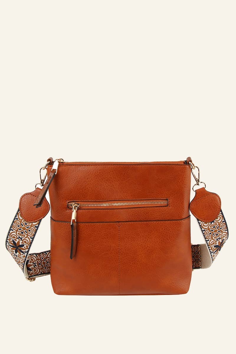 Classic Front Pocket Crossbody Sling Bag