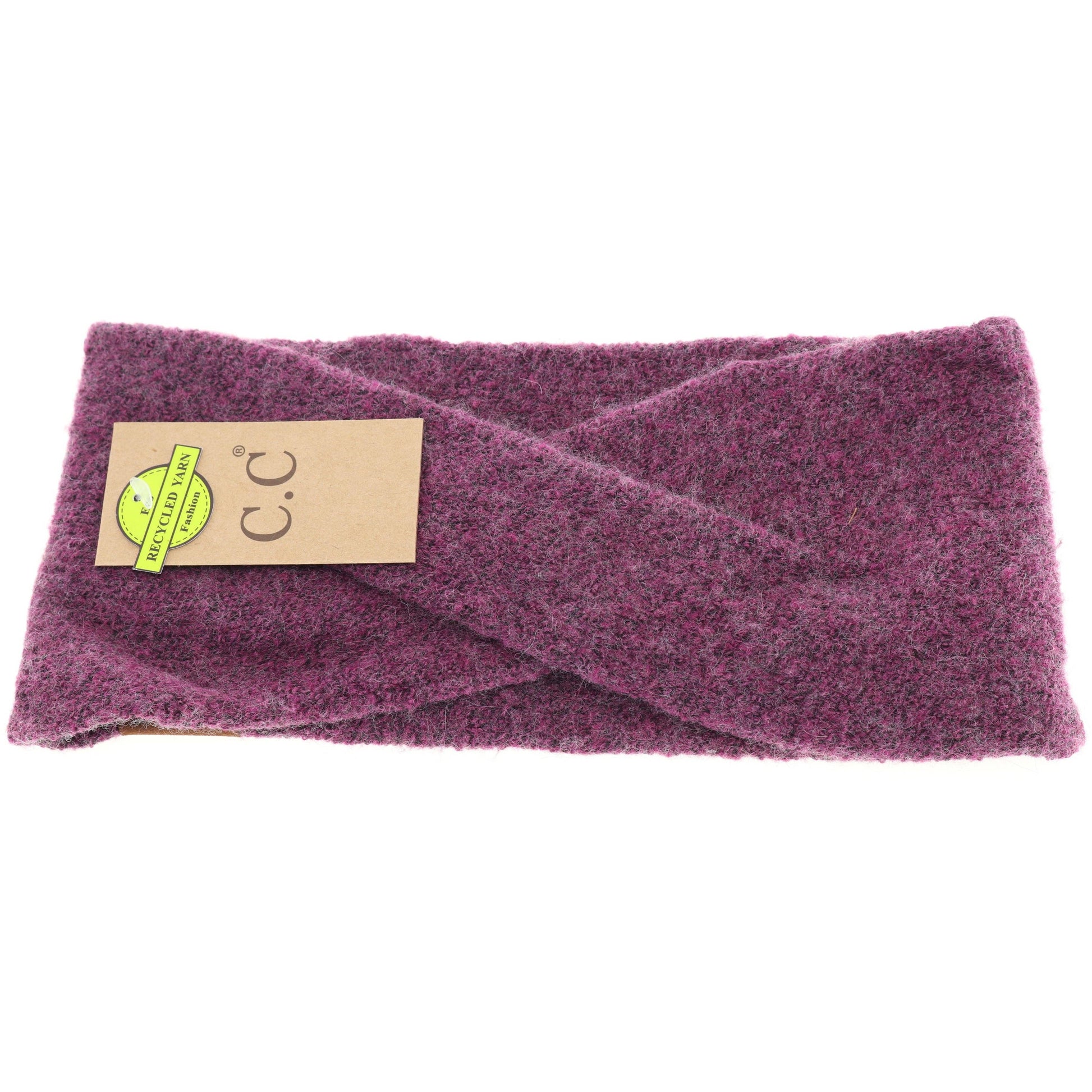 Soft Crossed C.C Eco-Friendly Fashion Headband