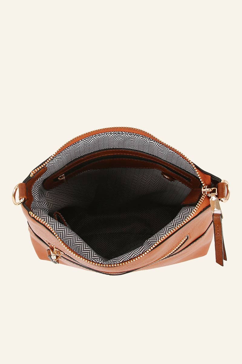 Classic Front Pocket Crossbody Sling Bag