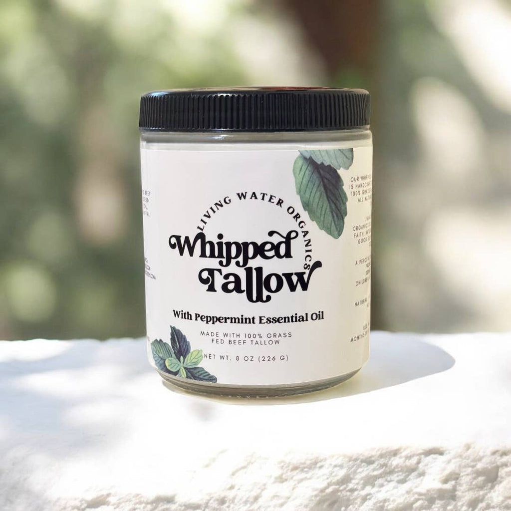 Whipped Tallow for Face, Hair, and Skin, Natural Tallow