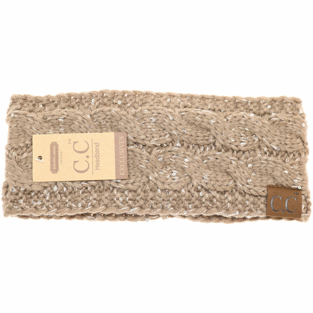 Sequin CC Women's Fashion Headband