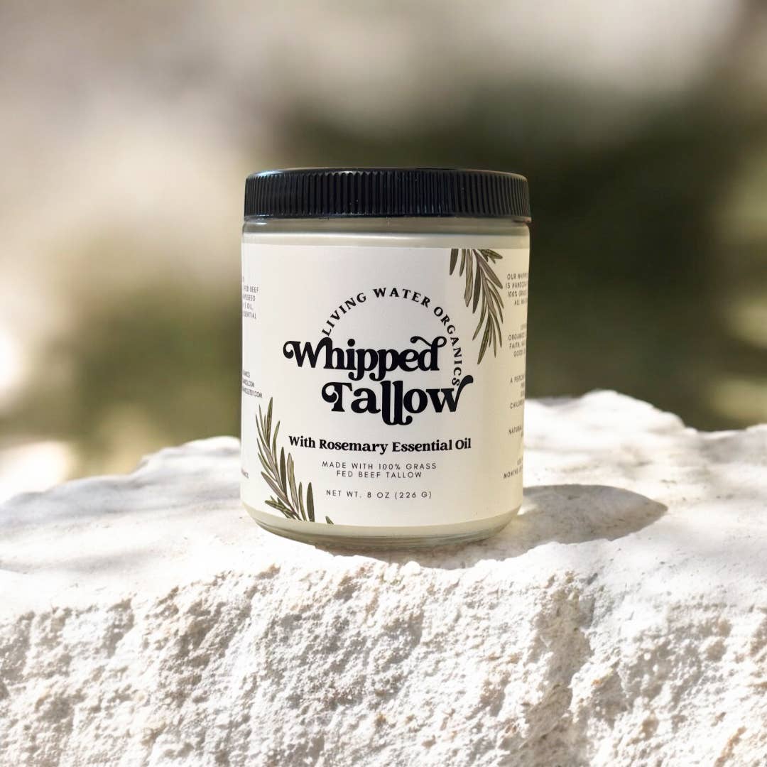 Whipped Tallow for Face, Hair, and Skin, Natural Tallow