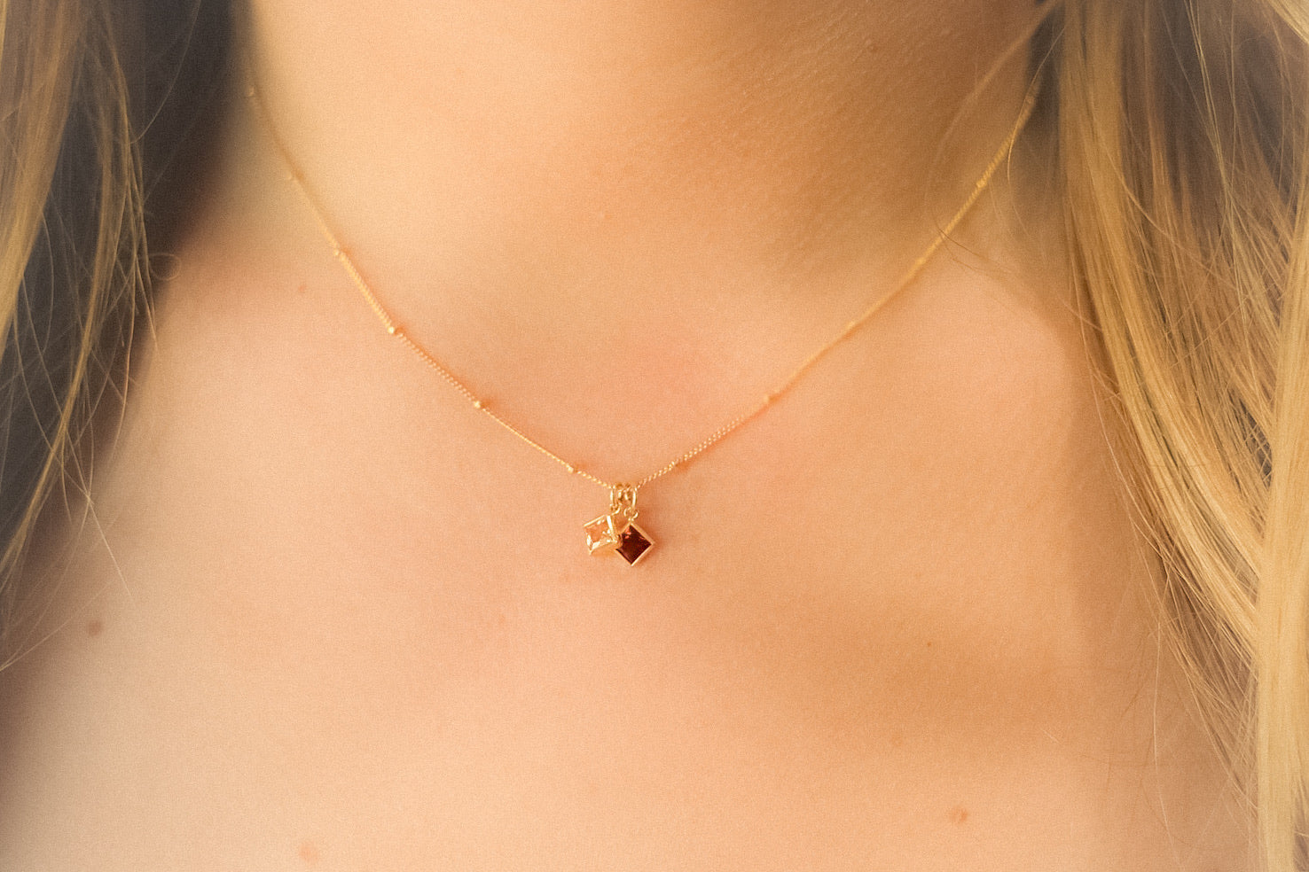 14k Gold Filled Birth Month Necklace