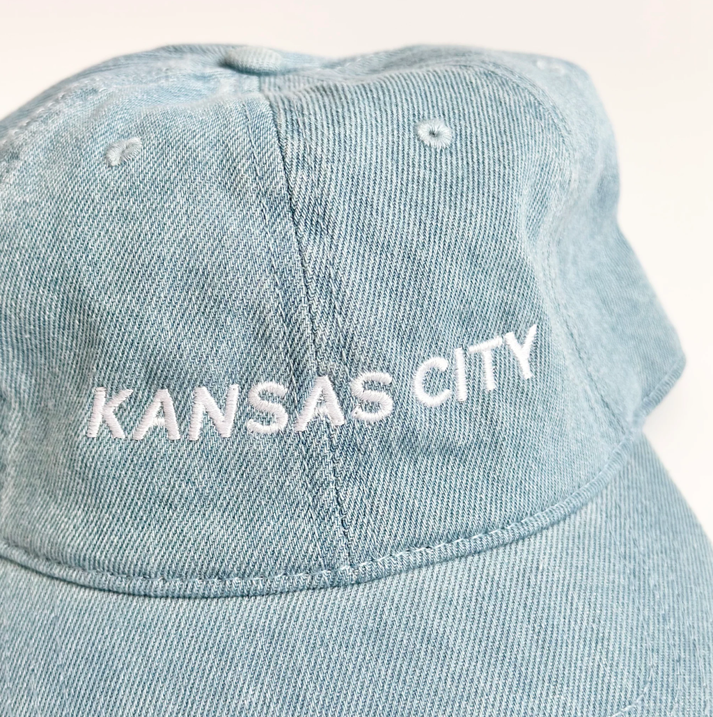 Kansas City Jean Embroidered Hat