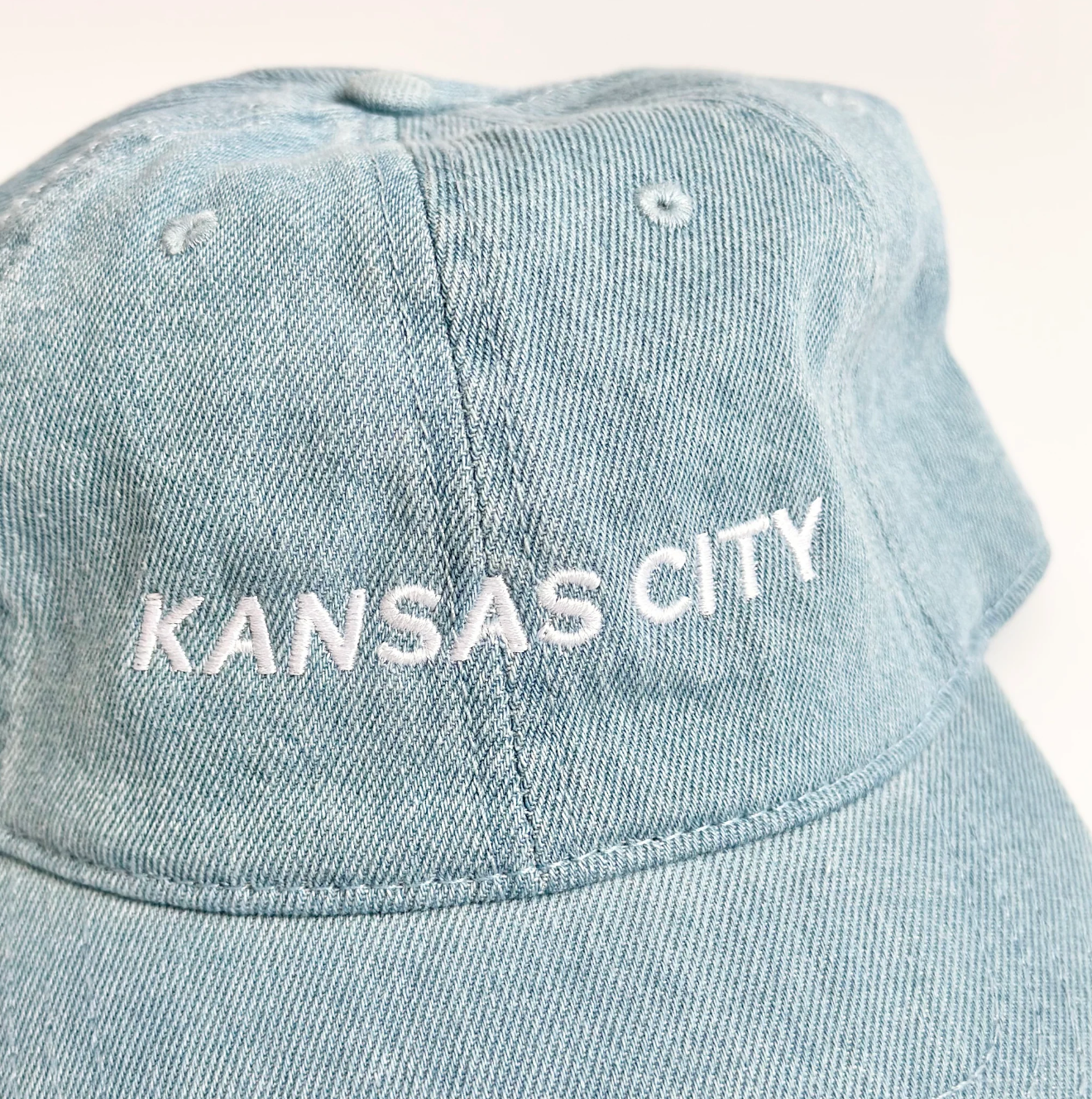 Kansas City Jean Embroidered Hat