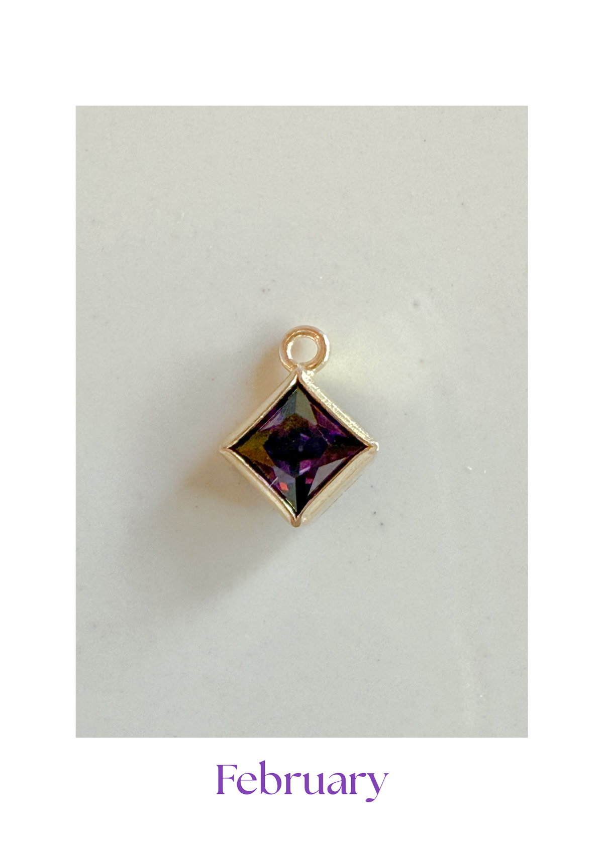 14k Gold Filled Birth Month Necklace