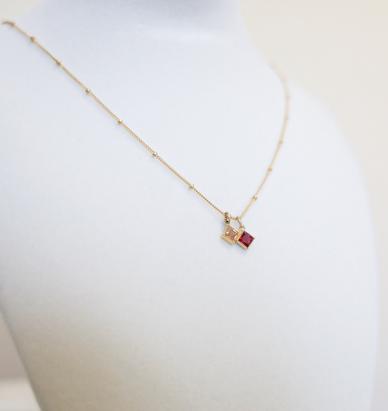 14k Gold Filled Birth Month Necklace
