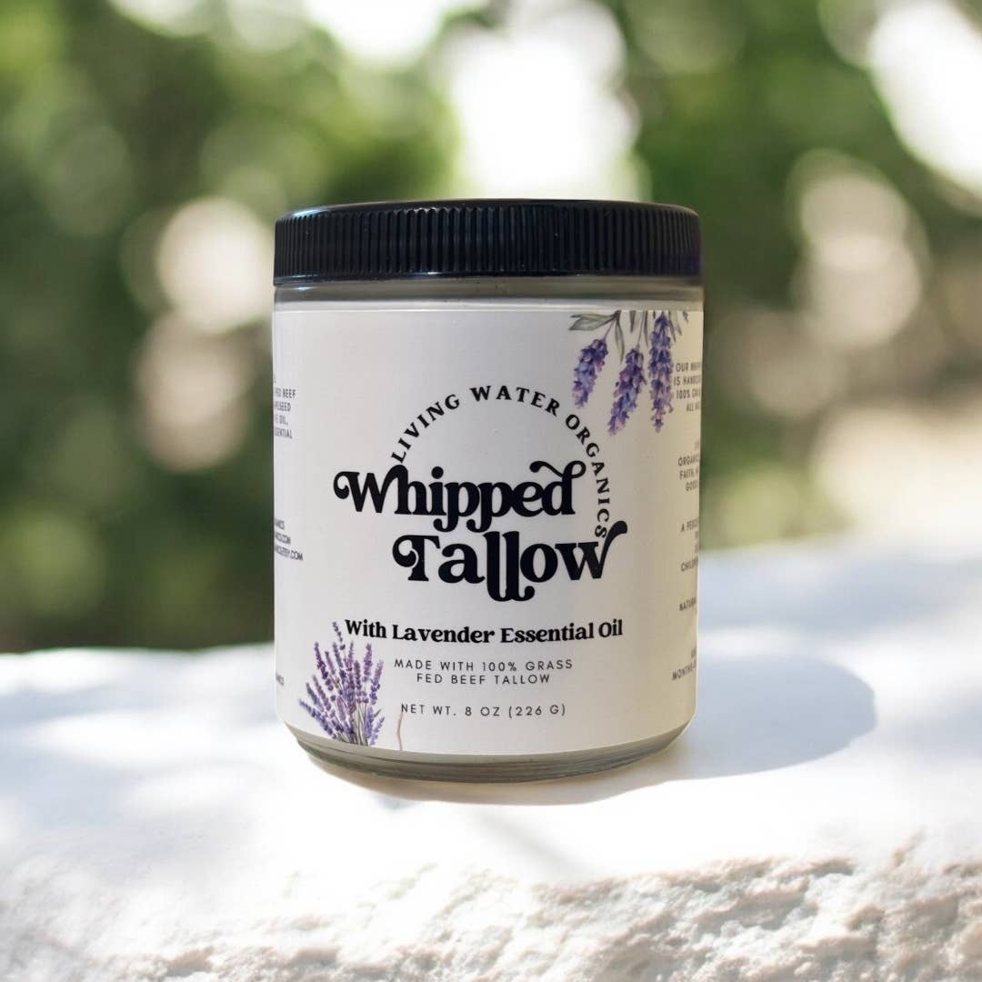 Whipped Tallow for Face, Hair, and Skin, Natural Tallow