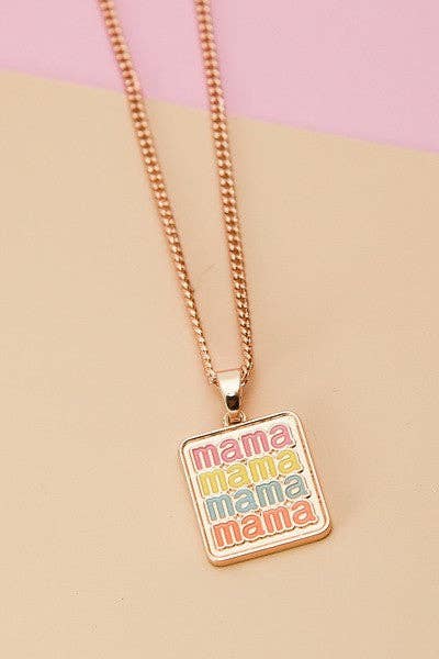 MAMA PENDANT NECKLACE | 31N22115