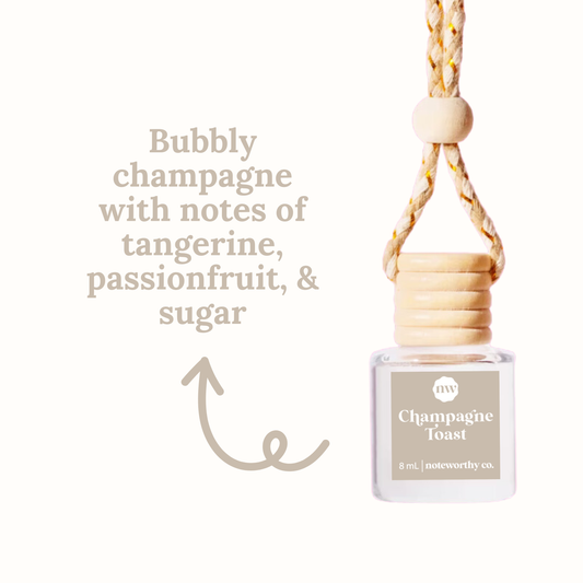 Car Diffusers | Core Scents (2025): Individual Mylar Bag / Champagne Toast