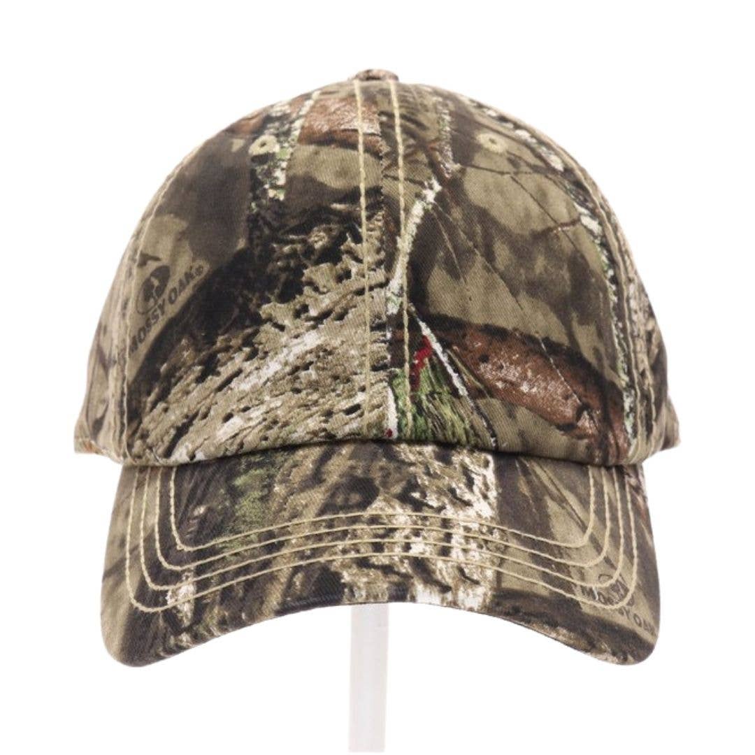 C.C MOSSY OAK Mini Break-Up Camouflage Ball Cap BA935