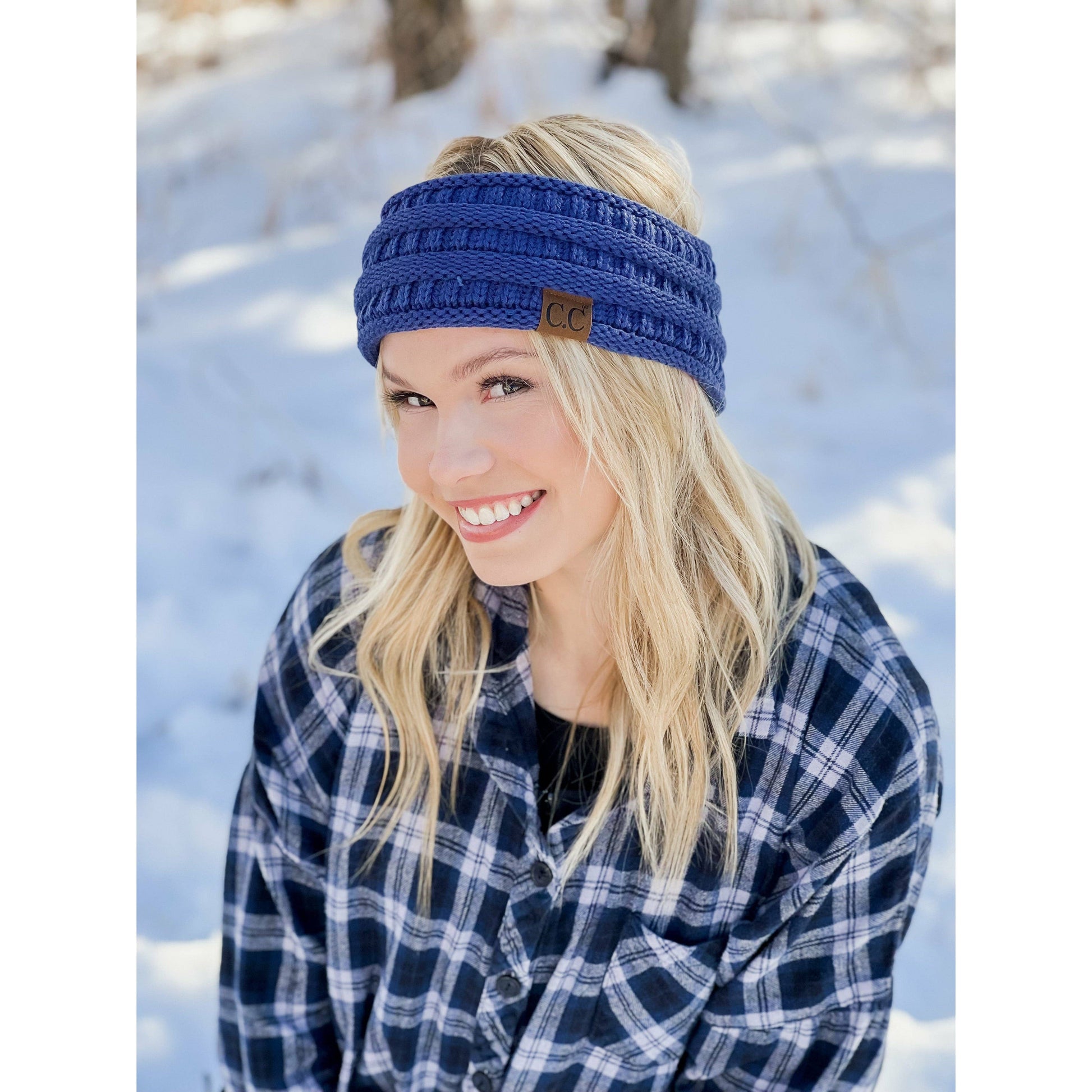 Solid Ribbed Women's Fashion Headband