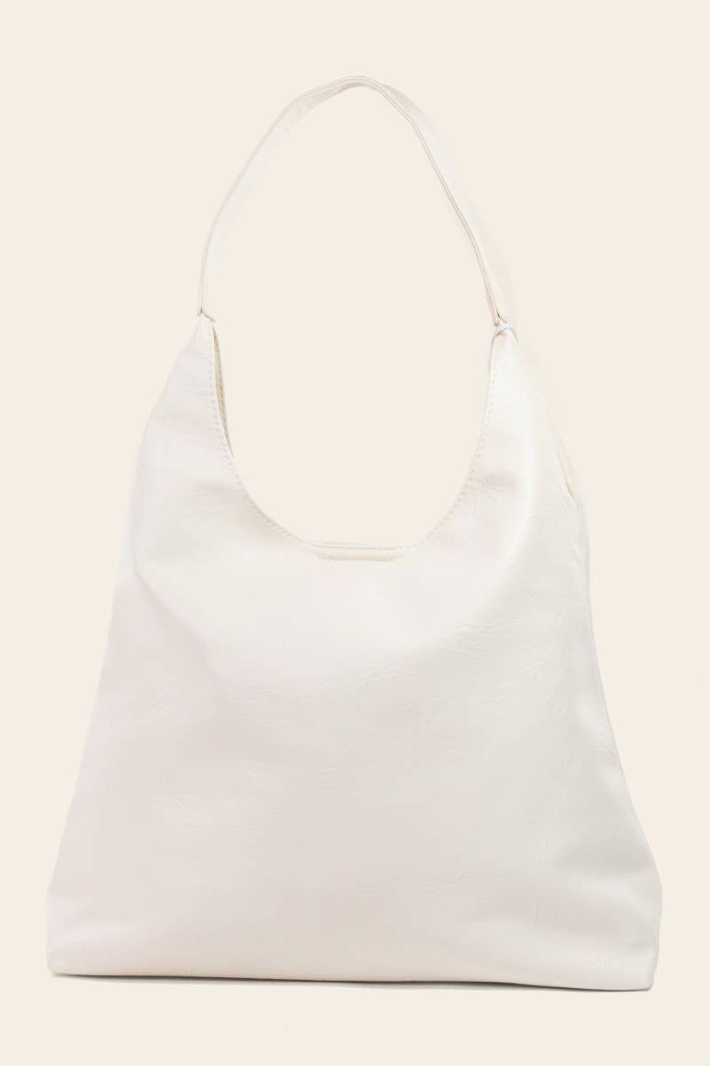 Faux Leather Tote Bag