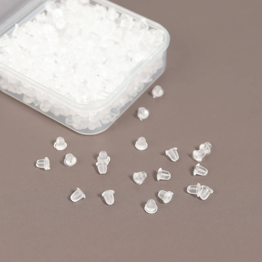 Silicone Earring Backs - 600pc, 1200pc, 1500pc