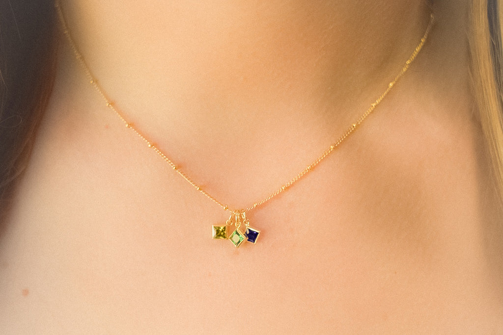 14k Gold Filled Birth Month Necklace
