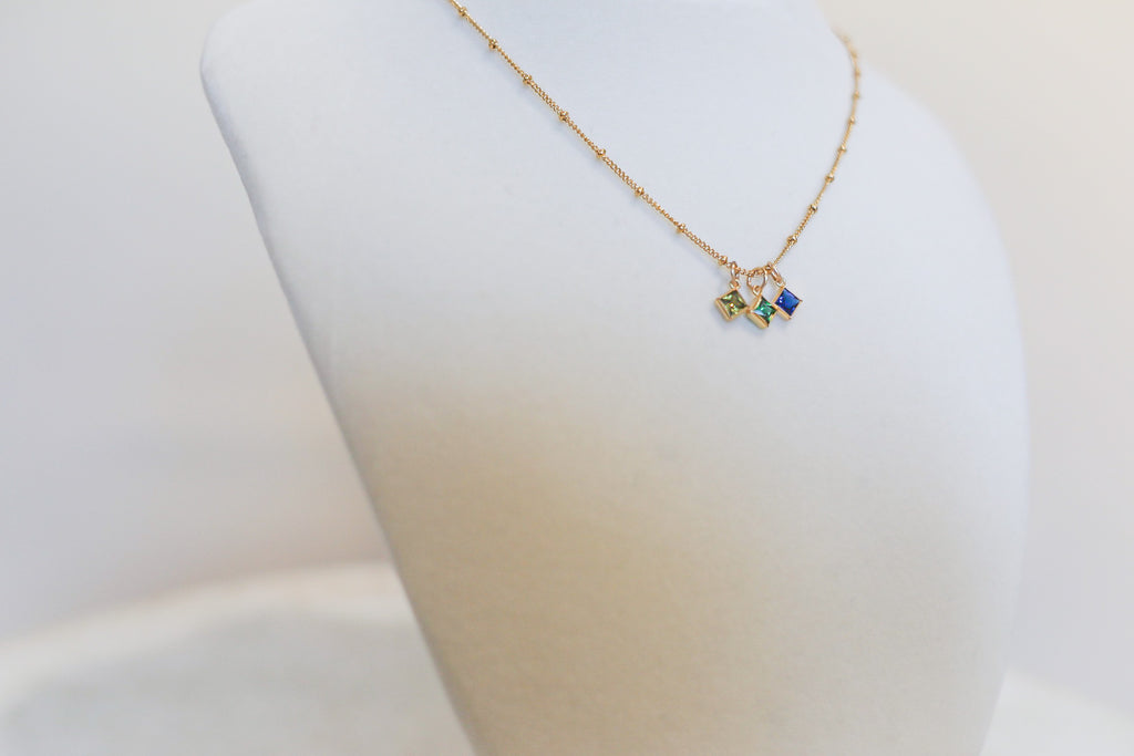 14k Gold Filled Birth Month Necklace