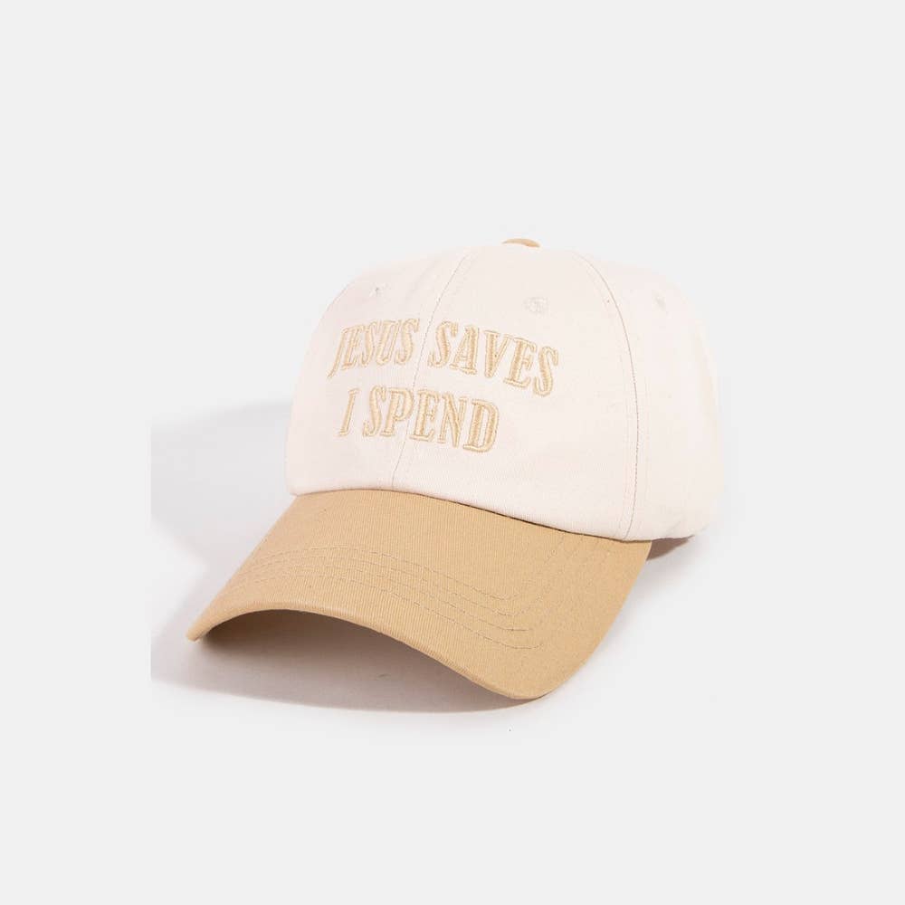 Jesus Saves I Spend Trucker Hat