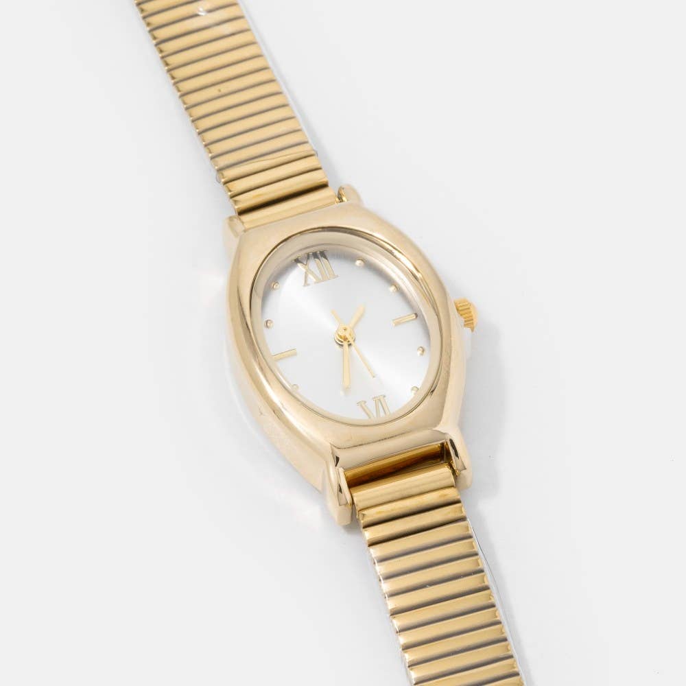 Snake Band Oval Style Watch