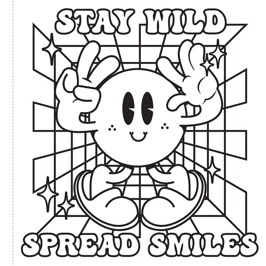 Cozy Coloring: Good Vibes – Coloring Book for Teens & Adults
