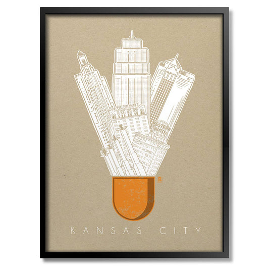 Kansas City Icons Print