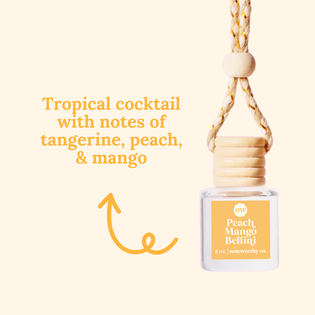 Car Diffusers | Core Scents (2025): Individual Mylar Bag / Champagne Toast