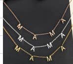 STAINLESS STEEL WATERPROOF TARNISH FREE NECKLACE | 40NK321