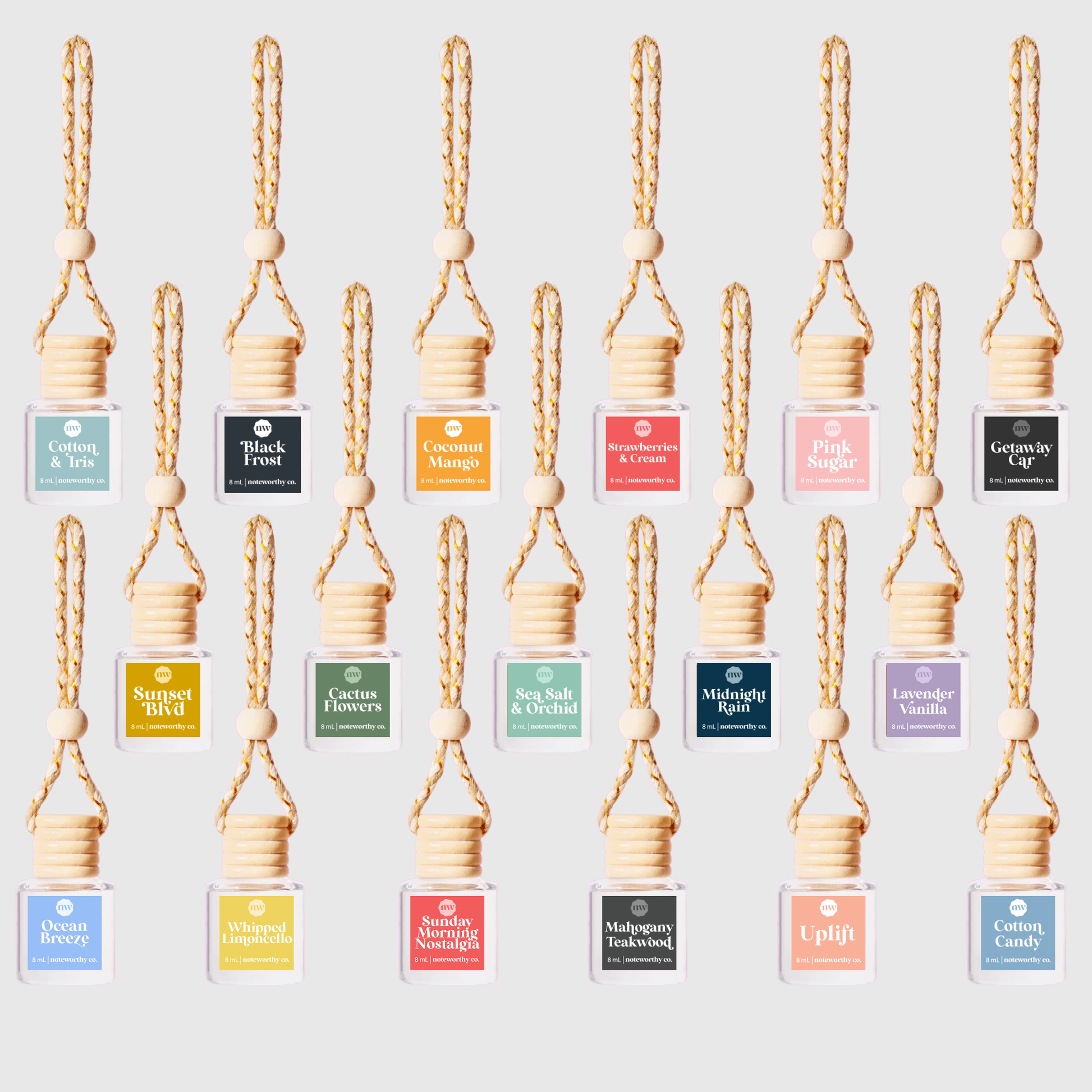 Car Diffusers | Core Scents (2025): Individual Mylar Bag / Champagne Toast