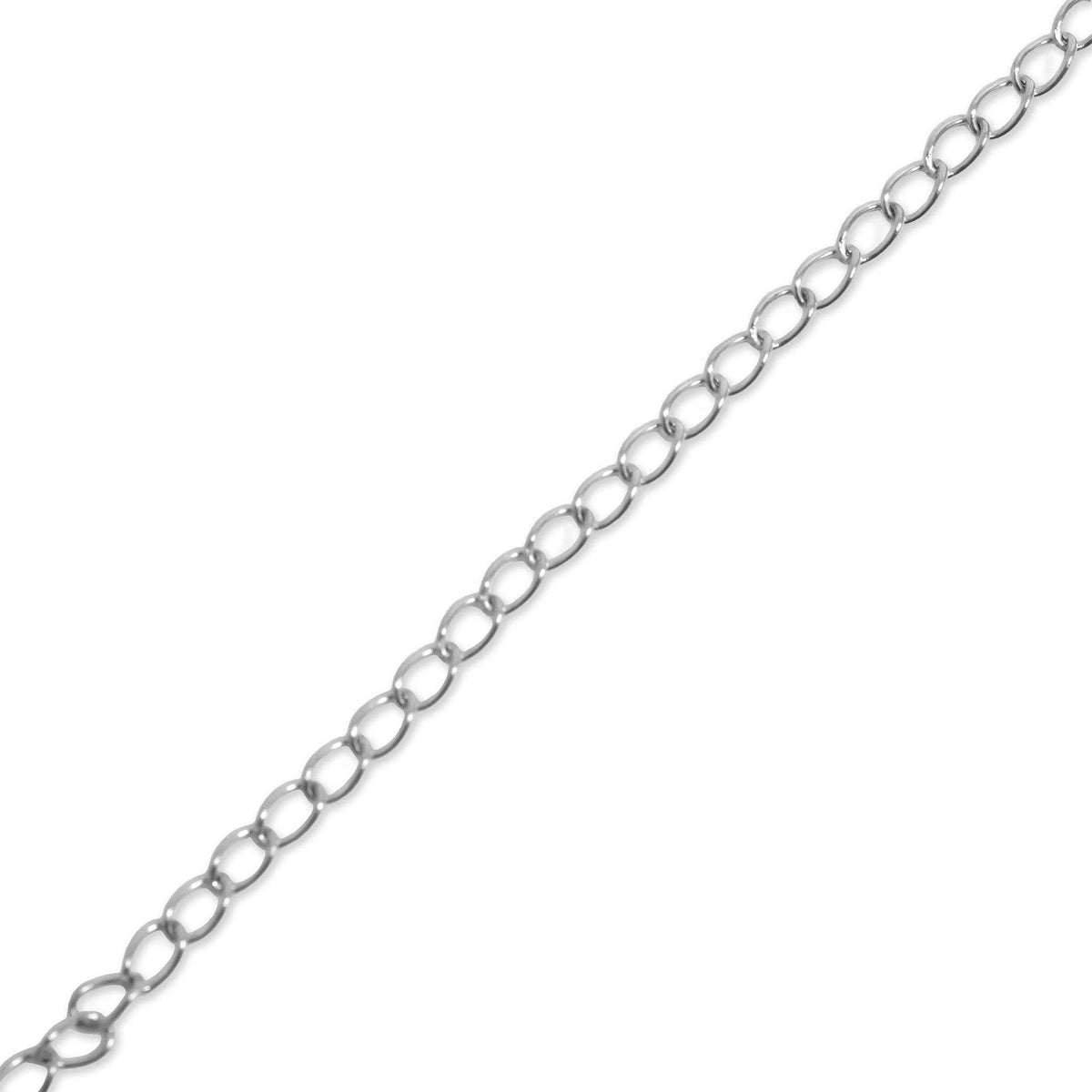 18K Gold PVD Stainless Steel Chain Extension - By The Foot