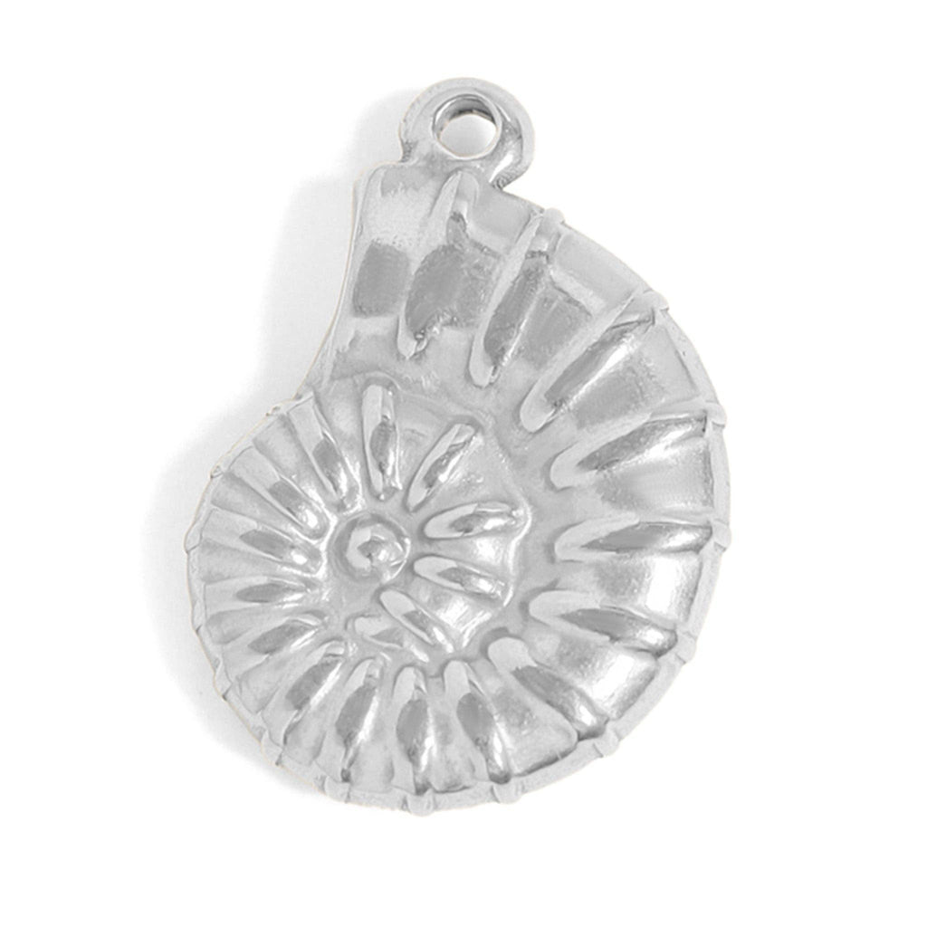 18K Gold PVD Stainless Steel Nautilus Charm