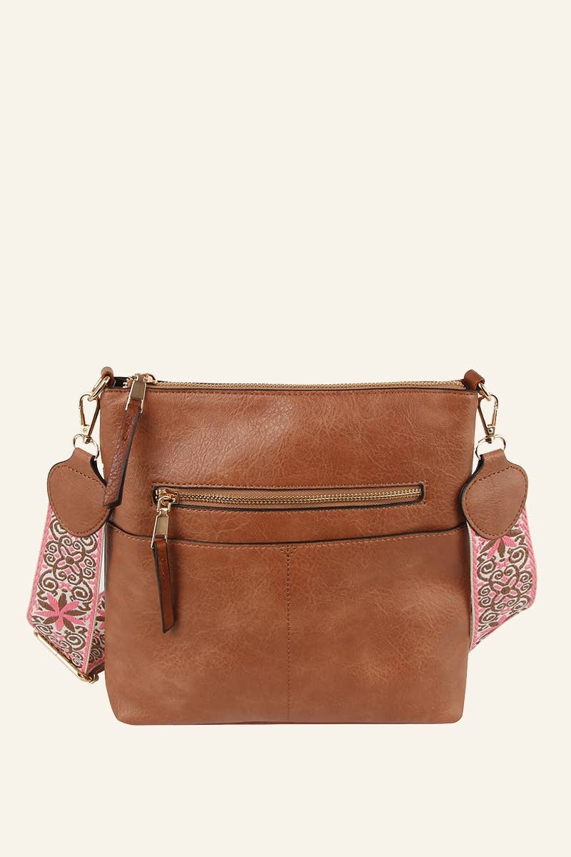 Classic Front Pocket Crossbody Sling Bag