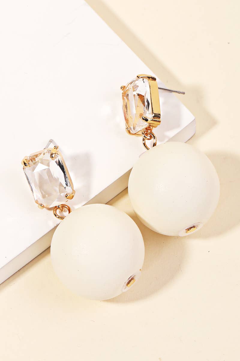 Ball Drop Earrings