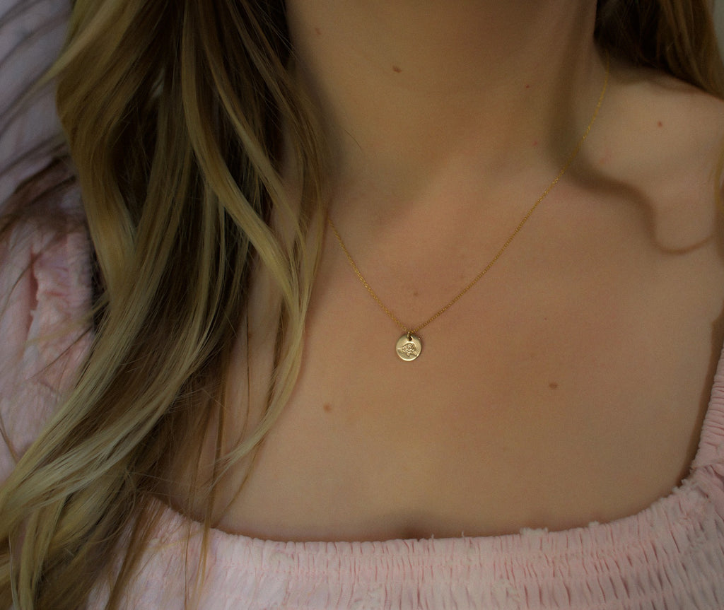 14kt Gold Filled Birth Flower Necklace