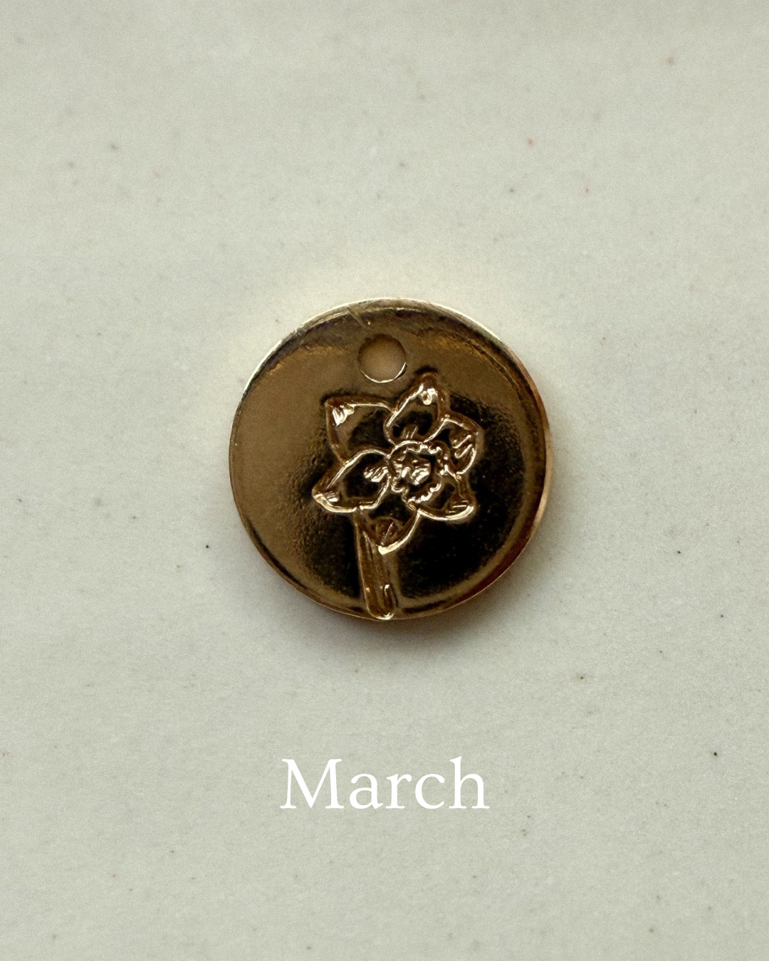 14kt Gold Filled Birth Flower Necklace