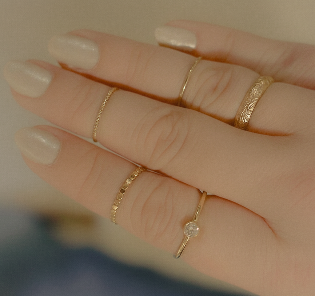 Smooth 14kt Gold Filled Stacking Ring