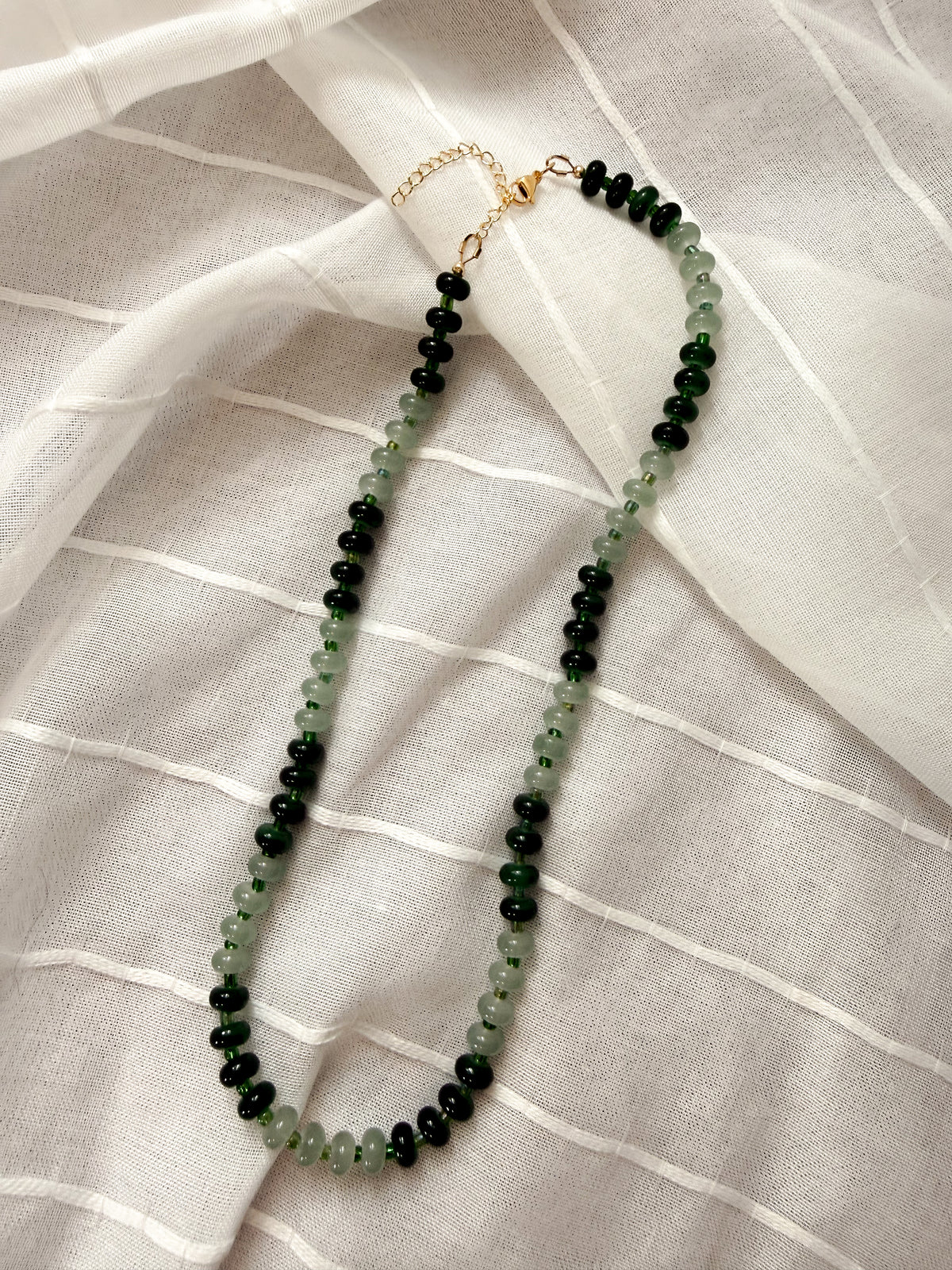 Handmade Glass Beaded Necklace