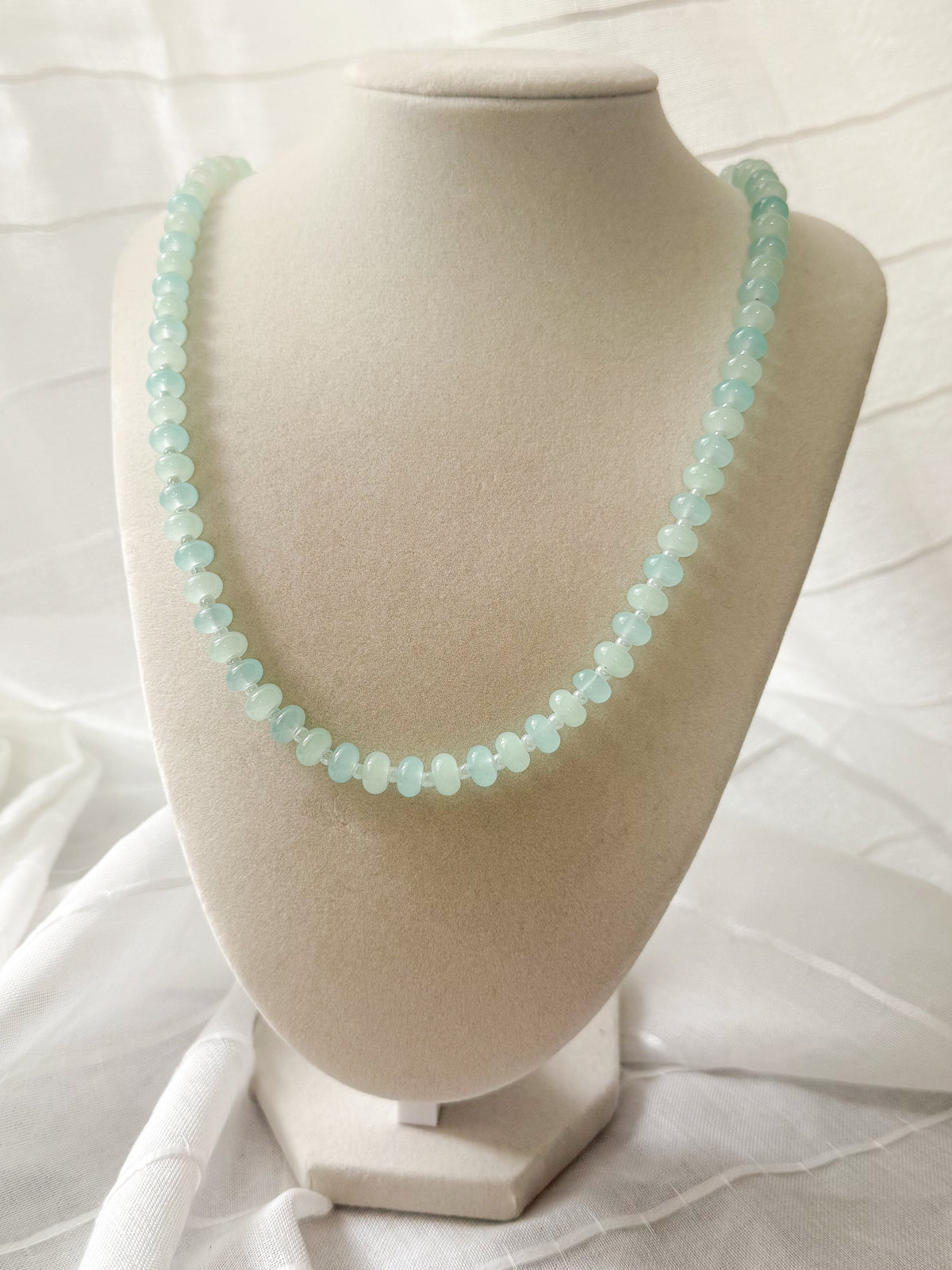 Handmade Glass Beaded Necklace