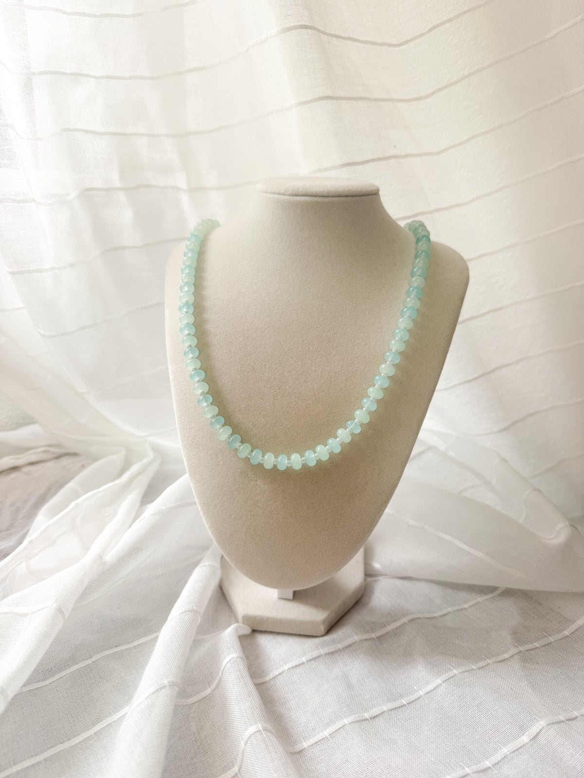 Handmade Glass Beaded Necklace