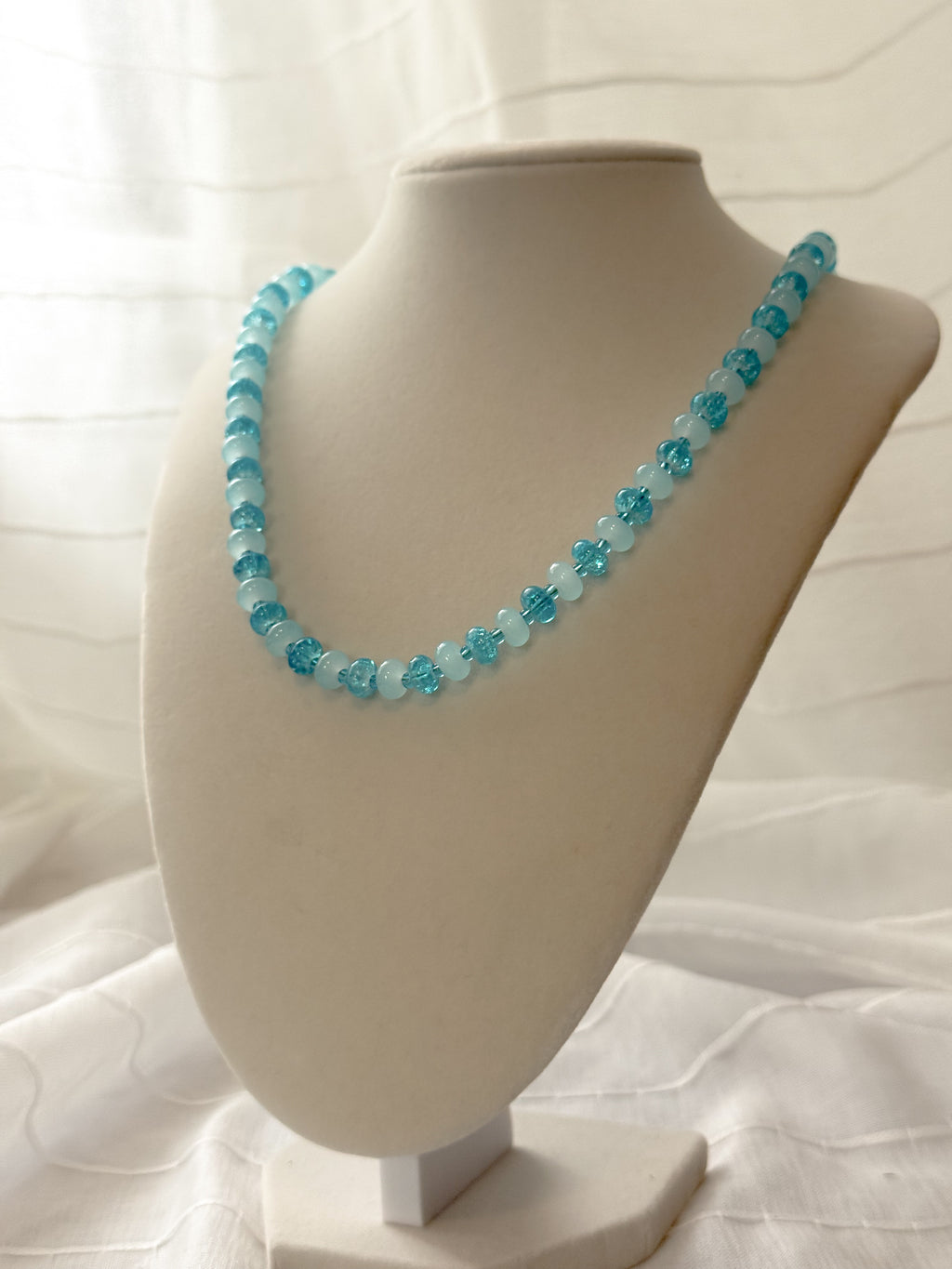 Handmade Glass Beaded Necklace