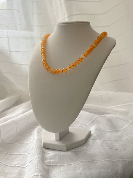Handmade Glass Beaded Necklace