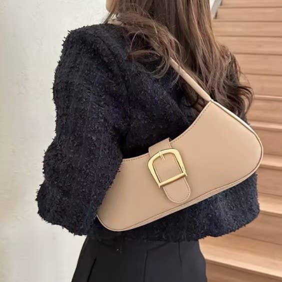 Shoulder Handbag Clutch Purse Faux Leather Bag | 40P586