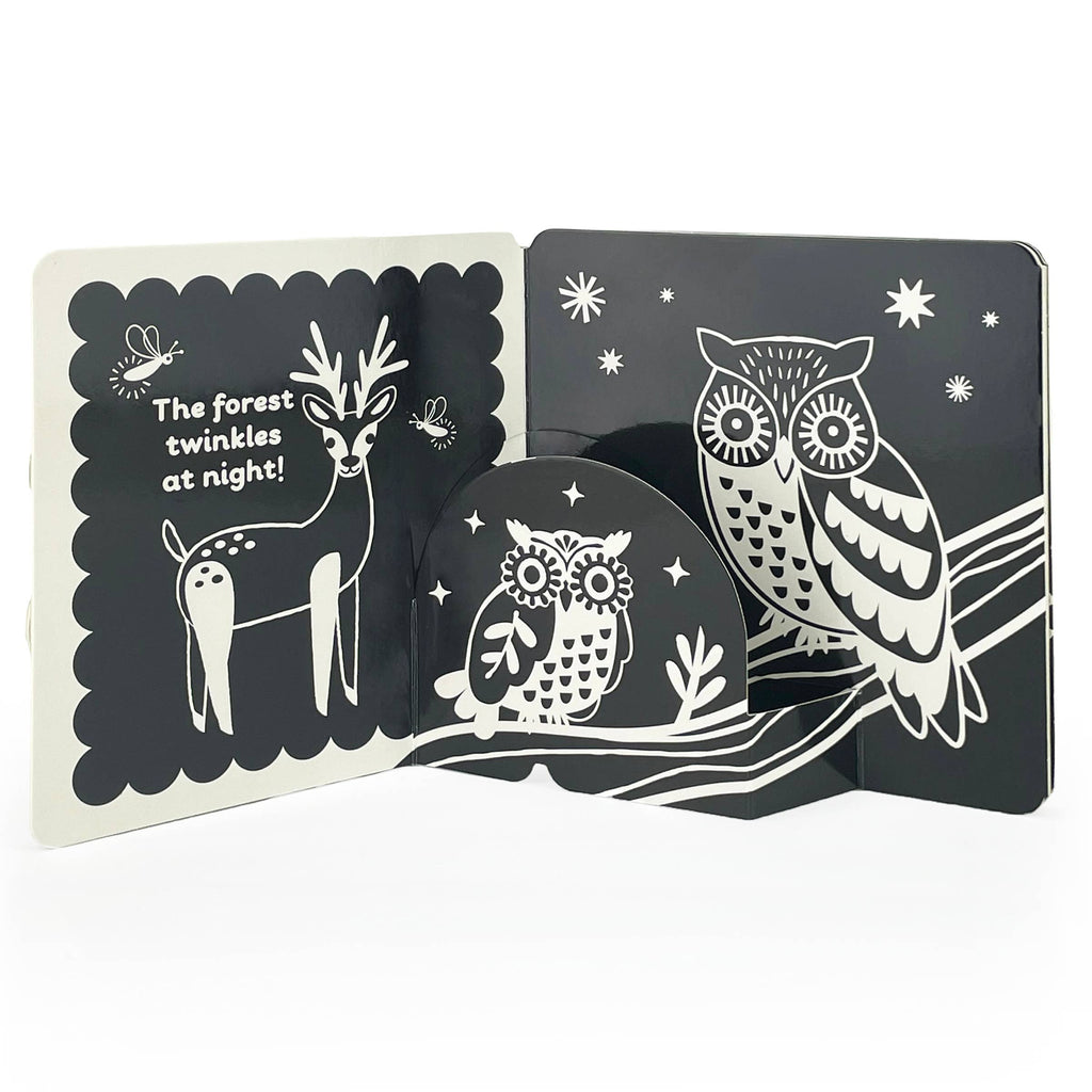 Look, Look, Baby! Forest High Contrast Black & White Book