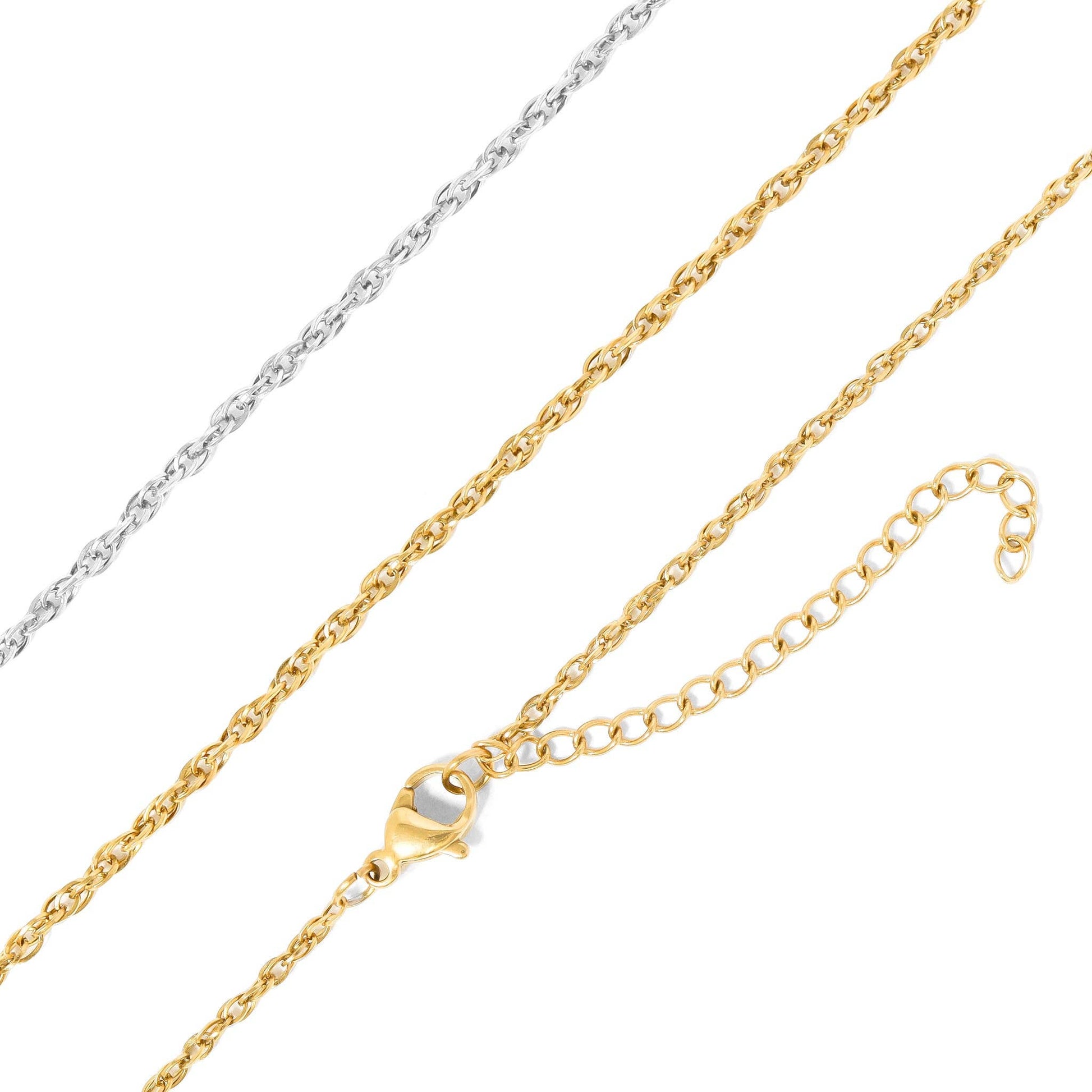 Stainless Steel Double Round Link Chain
